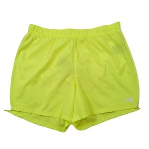 The North Face‎ Elevation Shorts Womens XL LED Yellow Active Athletic $45 NEW